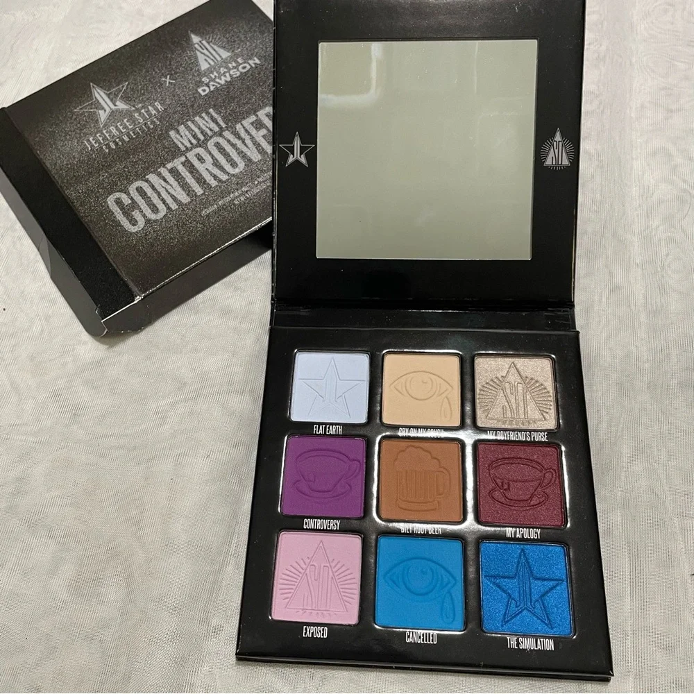 Jeffree Star X Shane Dawson Mini Controvery Eyeshadow Palette, NIB